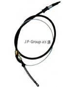 JP GROUP - 1270302380 - Трос ручного тормоза R ( длинный) [MECHANEX, DK] OPEL Vectra A 1.4/1.6/1.7D/TD/1.8 04/88-11/95